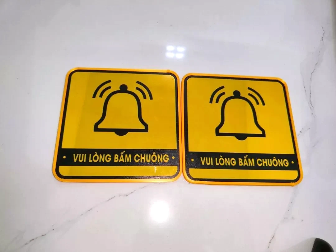 Biển Chỉ Dẫn Vui Lòng Bấm Chuông Trang Trí ,tặng Kèm Keo Dán 2 Mặt 1 Biển Chỉ Dẫn Vui Lòng Bấm Chuông Trang Trí ,tặng Kèm Keo Dán 2 Mặt