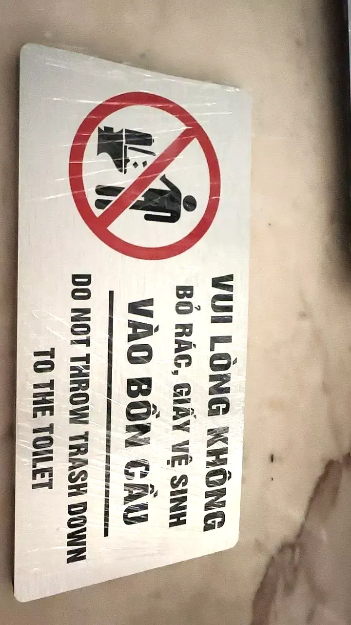 Biển Nhắc Nhở Vui Lòng Không Bỏ Giấy Vào Bồn Cầu Trang Trí Phòng Vệ Sinh Toilet,tặng Kèm Keo Dán 2 Mặt 8 Biển Nhắc Nhở Vui Lòng Không Bỏ Giấy Vào Bồn Cầu Trang Trí Phòng Vệ Sinh Toilet,tặng Kèm Keo Dán 2 Mặt 7