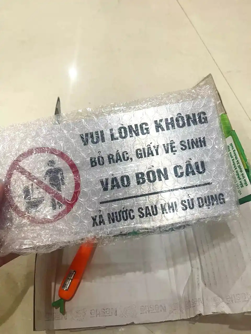 Biển Nhắc Nhở Vui Lòng Không Bỏ Giấy Vào Bồn Cầu Trang Trí Phòng Vệ Sinh Toilet,tặng Kèm Keo Dán 2 Mặt 10 Biển Nhắc Nhở Vui Lòng Không Bỏ Giấy Vào Bồn Cầu Trang Trí Phòng Vệ Sinh Toilet,tặng Kèm Keo Dán 2 Mặt 9
