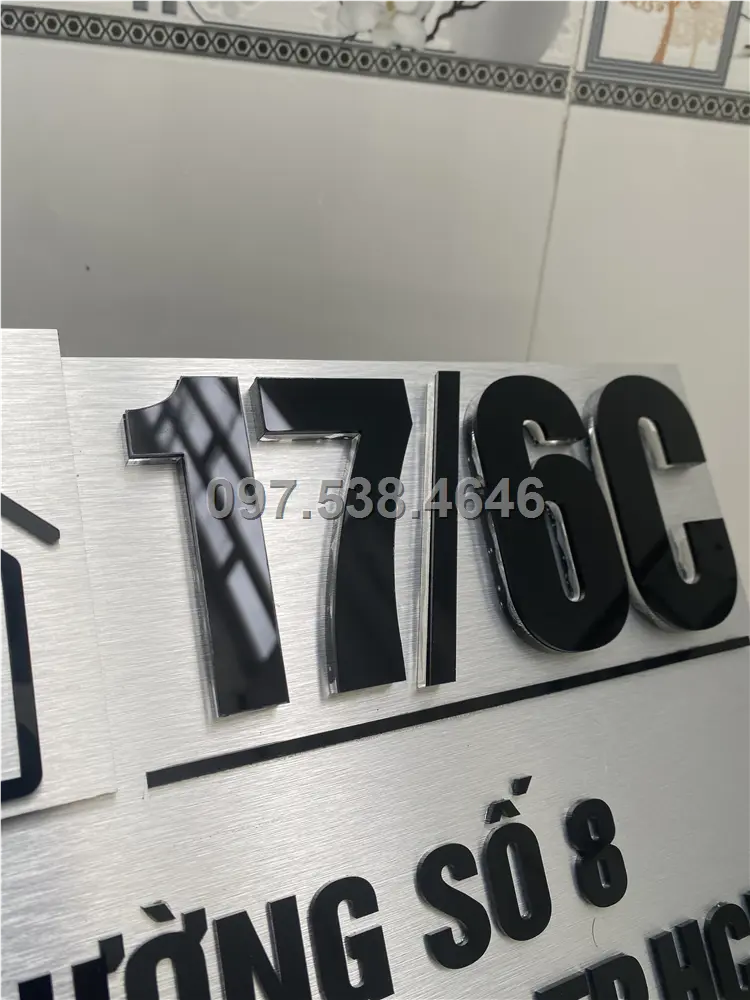 Biển Số Nhà Đẹp Hiện Đại Có Lá Cờ Bà Rịa (Bà Rịa – Vũng Tàu) Chất Liệu Mica, Alu , Mực Uv, Làm Theo Yêu Cầu, Miễn Phí Thiết Kế Và Miễn Phí Vận Chuyển Tận Nhà 6 Biển Số Nhà Đẹp Hiện Đại Có Lá Cờ Bà Rịa (Bà Rịa – Vũng Tàu) Chất Liệu Mica, Alu , Mực Uv, Làm Theo Yêu Cầu, Miễn Phí Thiết Kế Và Miễn Phí Vận Chuyển Tận Nhà - Ảnh 6