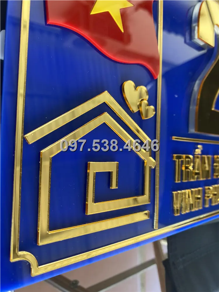 Biển Số Nhà Nghệ An Đẹp Hiện Đại Có Lá Cờ Việt Nam Chất Liệu Mica, Alu , Mực Uv, Làm Theo Yêu Cầu, Miễn Phí Thiết Kế Và Miễn Phí Vận Chuyển Tận Nhà 5 Biển Số Nhà Nghệ An Đẹp Hiện Đại Có Lá Cờ Việt Nam Chất Liệu Mica, Alu , Mực Uv, Làm Theo Yêu Cầu, Miễn Phí Thiết Kế Và Miễn Phí Vận Chuyển Tận Nhà - Ảnh 5