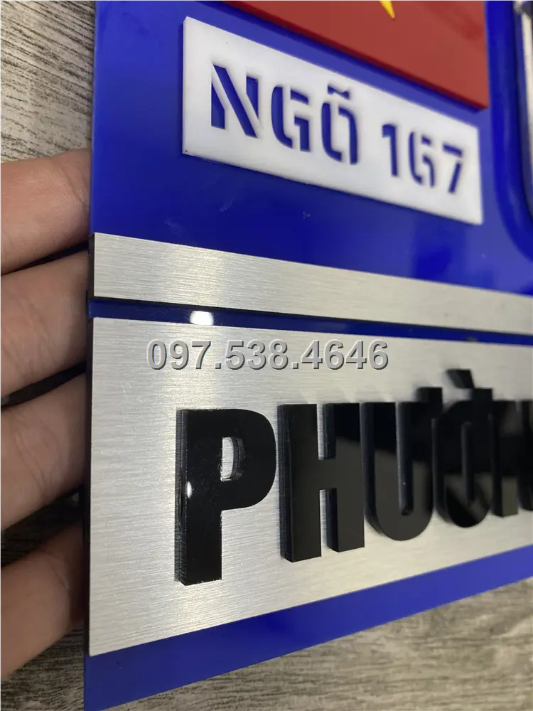 Biển Số Nhà Nghệ An Đẹp Hiện Đại Có Lá Cờ Việt Nam Chất Liệu Mica, Alu , Mực Uv, Làm Theo Yêu Cầu, Miễn Phí Thiết Kế Và Miễn Phí Vận Chuyển Tận Nhà 10 Biển Số Nhà Nghệ An Đẹp Hiện Đại Có Lá Cờ Việt Nam Chất Liệu Mica, Alu , Mực Uv, Làm Theo Yêu Cầu, Miễn Phí Thiết Kế Và Miễn Phí Vận Chuyển Tận Nhà - Ảnh 10