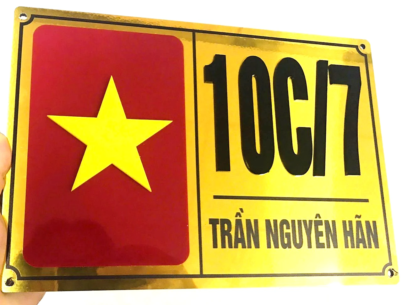 Biển Số Nhà Đẹp Hiện Đại Có Lá Cờ Việt Nam Chất Liệu Mica, Alu , Mực Uv, Làm Theo Yêu Cầu, Miễn Phí Thiết Kế Và Miễn Phí Vận Chuyển Tận Nhà 1 Biển Số Nhà Đẹp Hiện Đại Có Lá Cờ Việt Nam Chất Liệu Mica, Alu , Mực Uv, Làm Theo Yêu Cầu, Miễn Phí Thiết Kế Và Miễn Phí Vận Chuyển Tận Nhà