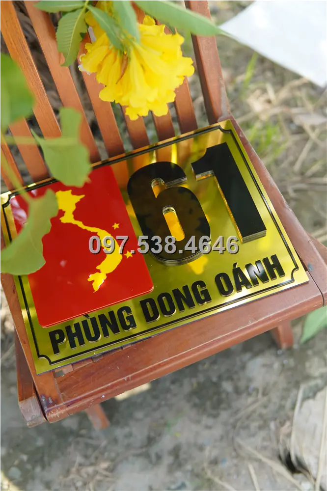 Biển Số Nhà Đẹp Hiện Đại tại Cẩm Phả (Quảng Ninh) Kích Thước 30x20, Số Nổi 8mm, Chữ Nổi 2mm, Chất Liệu Mica, Alu , Mực Uv, Làm Theo Yêu Cầu, Miễn Phí Thiết Kế Và Miễn Phí Vận Chuyển Tận Nhà 2 Biển Số Nhà Đẹp Hiện Đại tại Cẩm Phả (Quảng Ninh) Kích Thước 30x20, Số Nổi 8mm, Chữ Nổi 2mm, Chất Liệu Mica, Alu , Mực Uv, Làm Theo Yêu Cầu, Miễn Phí Thiết Kế Và Miễn Phí Vận Chuyển Tận Nhà - Ảnh 2