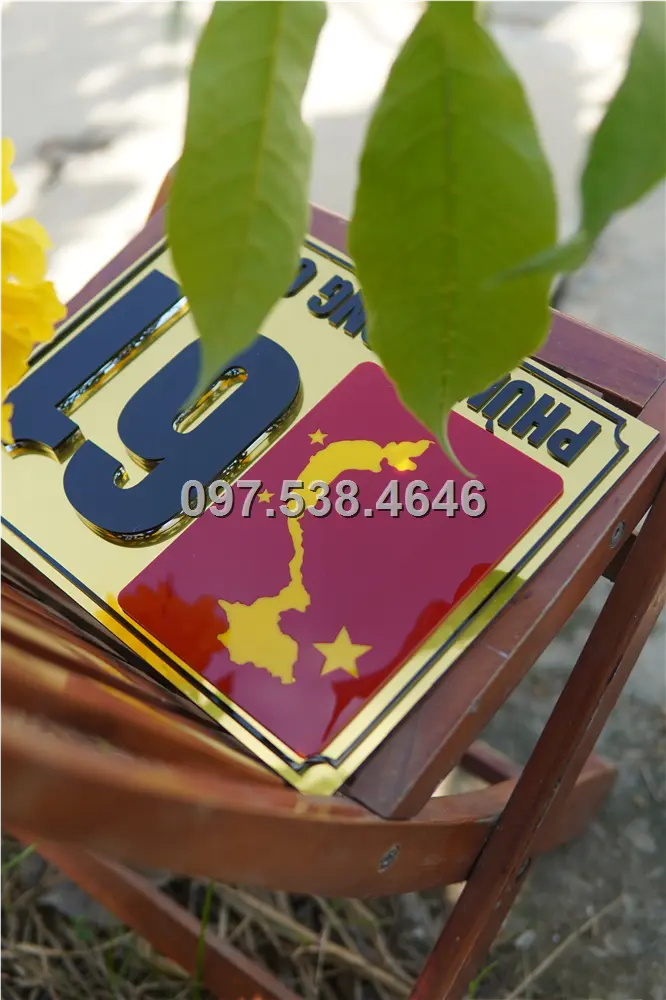 Biển Số Nhà Đẹp Hiện Đại tại Cẩm Phả (Quảng Ninh) Kích Thước 30x20, Số Nổi 8mm, Chữ Nổi 2mm, Chất Liệu Mica, Alu , Mực Uv, Làm Theo Yêu Cầu, Miễn Phí Thiết Kế Và Miễn Phí Vận Chuyển Tận Nhà 9 Biển Số Nhà Đẹp Hiện Đại tại Cẩm Phả (Quảng Ninh) Kích Thước 30x20, Số Nổi 8mm, Chữ Nổi 2mm, Chất Liệu Mica, Alu , Mực Uv, Làm Theo Yêu Cầu, Miễn Phí Thiết Kế Và Miễn Phí Vận Chuyển Tận Nhà - Ảnh 9
