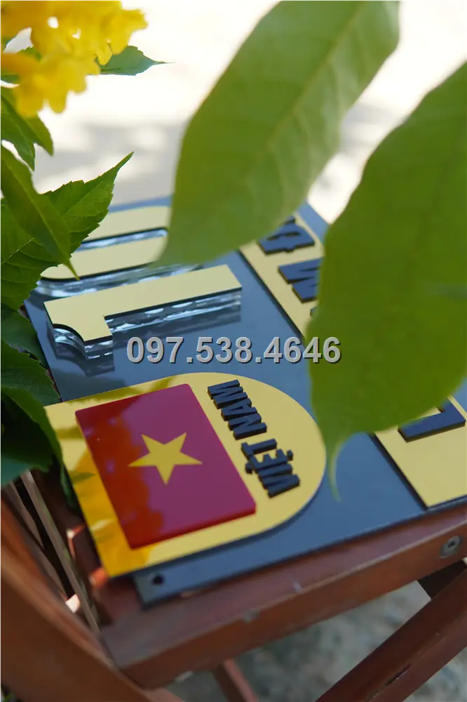 Biển Số Nhà Đẹp Hiện Đại tại Cam Ranh (Khánh Hòa) Kích Thước 30x20, Số Nổi 8mm, Chữ Nổi 2mm, Chất Liệu Mica, Alu , Mực Uv, Làm Theo Yêu Cầu, Miễn Phí Thiết Kế Và Miễn Phí Vận Chuyển Tận Nhà 10 Biển Số Nhà Đẹp Hiện Đại tại Cam Ranh (Khánh Hòa) Kích Thước 30x20, Số Nổi 8mm, Chữ Nổi 2mm, Chất Liệu Mica, Alu , Mực Uv, Làm Theo Yêu Cầu, Miễn Phí Thiết Kế Và Miễn Phí Vận Chuyển Tận Nhà - Ảnh 10