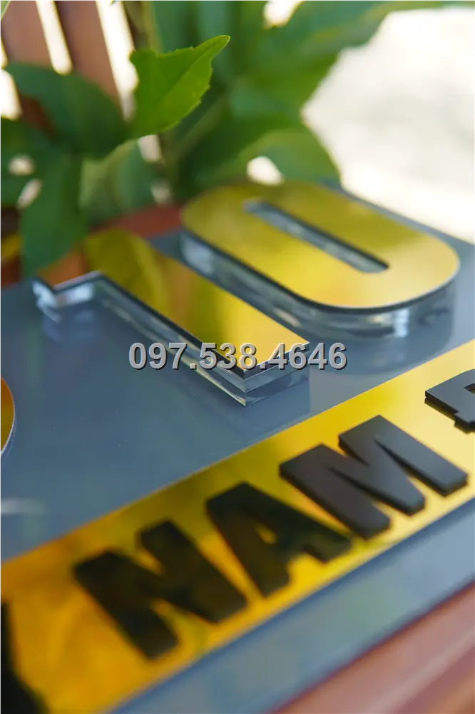 Biển Số Nhà Đẹp Hiện Đại tại Cam Ranh (Khánh Hòa) Kích Thước 30x20, Số Nổi 8mm, Chữ Nổi 2mm, Chất Liệu Mica, Alu , Mực Uv, Làm Theo Yêu Cầu, Miễn Phí Thiết Kế Và Miễn Phí Vận Chuyển Tận Nhà 5 Biển Số Nhà Đẹp Hiện Đại tại Cam Ranh (Khánh Hòa) Kích Thước 30x20, Số Nổi 8mm, Chữ Nổi 2mm, Chất Liệu Mica, Alu , Mực Uv, Làm Theo Yêu Cầu, Miễn Phí Thiết Kế Và Miễn Phí Vận Chuyển Tận Nhà - Ảnh 5