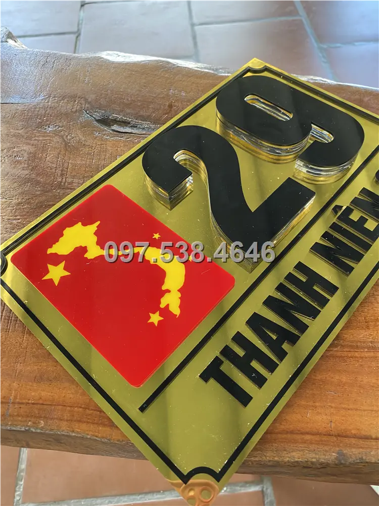 Biển Số Nhà Đẹp Hiện Đại tại Đồng Hới (Quảng Bình) Kích Thước 30x20, Số Nổi 8mm, Chữ Nổi 2mm, Chất Liệu Mica, Alu , Mực Uv, Làm Theo Yêu Cầu, Miễn Phí Thiết Kế Và Miễn Phí Vận Chuyển Tận Nhà 10 Biển Số Nhà Đẹp Hiện Đại tại Đồng Hới (Quảng Bình) Kích Thước 30x20, Số Nổi 8mm, Chữ Nổi 2mm, Chất Liệu Mica, Alu , Mực Uv, Làm Theo Yêu Cầu, Miễn Phí Thiết Kế Và Miễn Phí Vận Chuyển Tận Nhà - Ảnh 10
