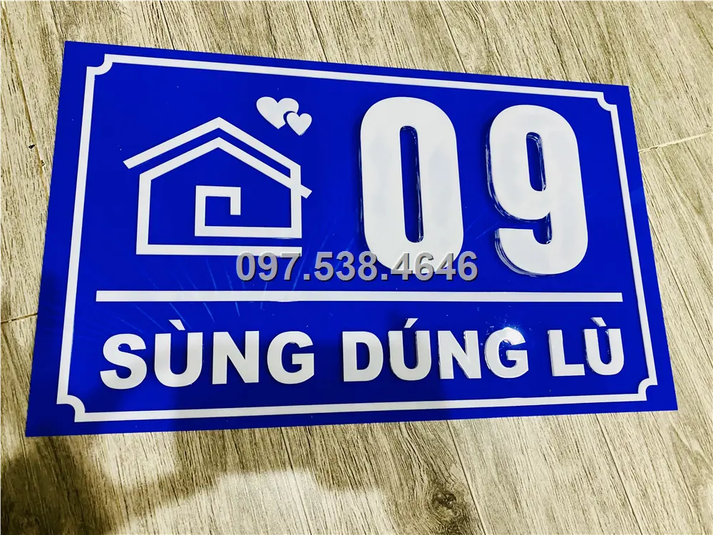 Biển Số Nhà Đẹp Hiện Đại tại Đồng Xoài (Bình Phước) , Kích Thước 30x20, Số Nổi 8mm, Chữ Nổi 2mm, Chất Liệu Mica, Alu , Mực Uv, Làm Theo Yêu Cầu, Miễn Phí Thiết Kế Và Miễn Phí Vận Chuyển Tận Nhà 4 Biển Số Nhà Đẹp Hiện Đại tại Đồng Xoài (Bình Phước) , Kích Thước 30x20, Số Nổi 8mm, Chữ Nổi 2mm, Chất Liệu Mica, Alu , Mực Uv, Làm Theo Yêu Cầu, Miễn Phí Thiết Kế Và Miễn Phí Vận Chuyển Tận Nhà - Ảnh 4