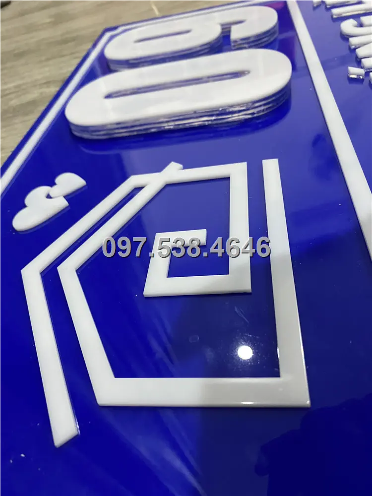 Biển Số Nhà Đẹp Hiện Đại tại Đồng Xoài (Bình Phước) , Kích Thước 30x20, Số Nổi 8mm, Chữ Nổi 2mm, Chất Liệu Mica, Alu , Mực Uv, Làm Theo Yêu Cầu, Miễn Phí Thiết Kế Và Miễn Phí Vận Chuyển Tận Nhà 2 Biển Số Nhà Đẹp Hiện Đại tại Đồng Xoài (Bình Phước) , Kích Thước 30x20, Số Nổi 8mm, Chữ Nổi 2mm, Chất Liệu Mica, Alu , Mực Uv, Làm Theo Yêu Cầu, Miễn Phí Thiết Kế Và Miễn Phí Vận Chuyển Tận Nhà - Ảnh 2