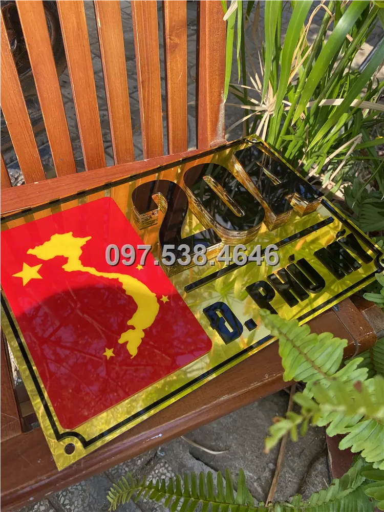Biển Số Nhà Đẹp Hiện Đại tại Gia Nghĩa - Đắk Nông Kích Thước 30x20, Số Nổi 8mm, Chữ Nổi 2mm, Chất Liệu Mica, Alu , Mực Uv, Làm Theo Yêu Cầu, Miễn Phí Thiết Kế Và Miễn Phí Vận Chuyển Tận Nhà 6 Biển Số Nhà Đẹp Hiện Đại tại Gia Nghĩa - Đắk Nông Kích Thước 30x20, Số Nổi 8mm, Chữ Nổi 2mm, Chất Liệu Mica, Alu , Mực Uv, Làm Theo Yêu Cầu, Miễn Phí Thiết Kế Và Miễn Phí Vận Chuyển Tận Nhà - Ảnh 6
