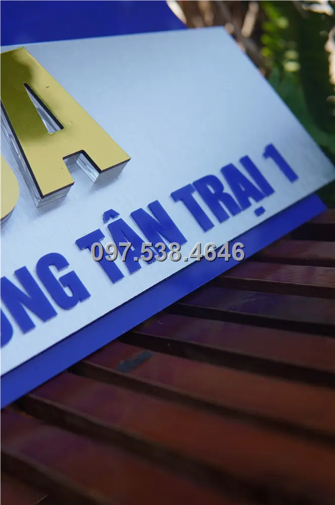 Biển Số Nhà Đẹp Hiện Đại tại Hạ Long (Quảng Ninh), Kích Thước 30x20, Số Nổi 8mm, Chữ Nổi 2mm, Chất Liệu Mica, Alu , Mực Uv, Làm Theo Yêu Cầu, Miễn Phí Thiết Kế Và Miễn Phí Vận Chuyển Tận Nhà 8 Biển Số Nhà Đẹp Hiện Đại tại Hạ Long (Quảng Ninh), Kích Thước 30x20, Số Nổi 8mm, Chữ Nổi 2mm, Chất Liệu Mica, Alu , Mực Uv, Làm Theo Yêu Cầu, Miễn Phí Thiết Kế Và Miễn Phí Vận Chuyển Tận Nhà - Ảnh 8