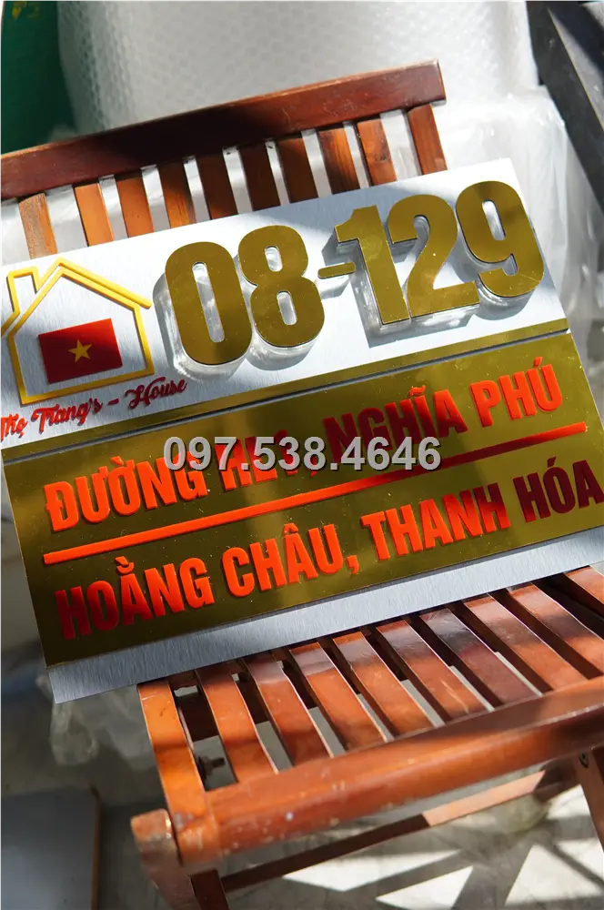 Biển Số Nhà Đẹp Hiện Đại tại Hải Dương , Kích Thước 30x20, Số Nổi 8mm, Chữ Nổi 2mm, Chất Liệu Mica, Alu , Mực Uv, Làm Theo Yêu Cầu, Miễn Phí Thiết Kế Và Miễn Phí Vận Chuyển Tận Nhà 1 Biển Số Nhà Đẹp Hiện Đại tại Hải Dương
, Kích Thước 30x20, Số Nổi 8mm, Chữ Nổi 2mm, Chất Liệu Mica, Alu , Mực Uv, Làm Theo Yêu Cầu, Miễn Phí Thiết Kế Và Miễn Phí Vận Chuyển Tận Nhà