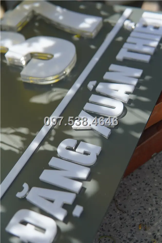 Biển Số Nhà Đẹp Hiện Đại tại Quy Nhơn (Bình Định) Kích Thước 30x20, Số Nổi 8mm, Chữ Nổi 2mm, Chất Liệu Mica, Alu , Mực Uv, Làm Theo Yêu Cầu, Miễn Phí Thiết Kế Và Miễn Phí Vận Chuyển Tận Nhà 9 Biển Số Nhà Đẹp Hiện Đại tại Quy Nhơn (Bình Định) Kích Thước 30x20, Số Nổi 8mm, Chữ Nổi 2mm, Chất Liệu Mica, Alu , Mực Uv, Làm Theo Yêu Cầu, Miễn Phí Thiết Kế Và Miễn Phí Vận Chuyển Tận Nhà - Ảnh 9