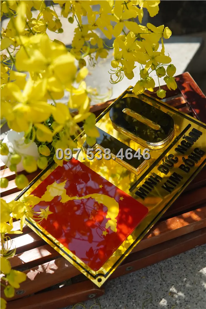 Biển Số Nhà Đẹp Hiện Đại tại Quảng Ngãi Kích Thước 30x20, Số Nổi 8mm, Chữ Nổi 2mm, Chất Liệu Mica, Alu , Mực Uv, Làm Theo Yêu Cầu, Miễn Phí Thiết Kế Và Miễn Phí Vận Chuyển Tận Nhà 5 Biển Số Nhà Đẹp Hiện Đại tại Quảng Ngãi Kích Thước 30x20, Số Nổi 8mm, Chữ Nổi 2mm, Chất Liệu Mica, Alu , Mực Uv, Làm Theo Yêu Cầu, Miễn Phí Thiết Kế Và Miễn Phí Vận Chuyển Tận Nhà - Ảnh 5