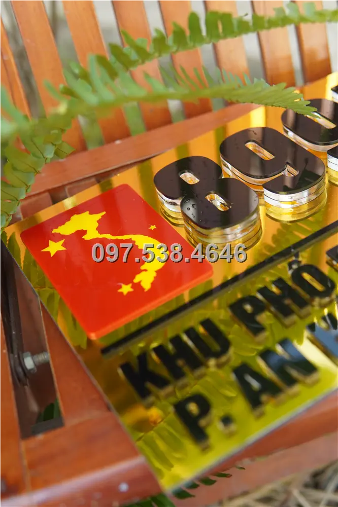 Biển Số Nhà Đẹp Hiện Đại tại Tam Điệp -Ninh Bình Kích Thước 30x20, Số Nổi 8mm, Chữ Nổi 2mm, Chất Liệu Mica, Alu , Mực Uv, Làm Theo Yêu Cầu, Miễn Phí Thiết Kế Và Miễn Phí Vận Chuyển Tận Nhà 9 Biển Số Nhà Đẹp Hiện Đại tại Tam Điệp -Ninh Bình Kích Thước 30x20, Số Nổi 8mm, Chữ Nổi 2mm, Chất Liệu Mica, Alu , Mực Uv, Làm Theo Yêu Cầu, Miễn Phí Thiết Kế Và Miễn Phí Vận Chuyển Tận Nhà - Ảnh 9