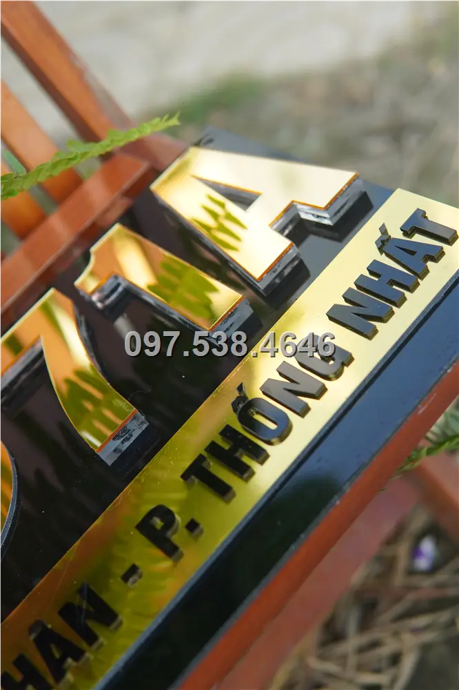 Biển Số Nhà Đẹp Hiện Đại tại Sơn La Kích Thước 30x20, Số Nổi 8mm, Chữ Nổi 2mm, Chất Liệu Mica, Alu , Mực Uv, Làm Theo Yêu Cầu, Miễn Phí Thiết Kế Và Miễn Phí Vận Chuyển Tận Nhà 4 Biển Số Nhà Đẹp Hiện Đại tại Sơn La
Kích Thước 30x20, Số Nổi 8mm, Chữ Nổi 2mm, Chất Liệu Mica, Alu , Mực Uv, Làm Theo Yêu Cầu, Miễn Phí Thiết Kế Và Miễn Phí Vận Chuyển Tận Nhà - Ảnh 4