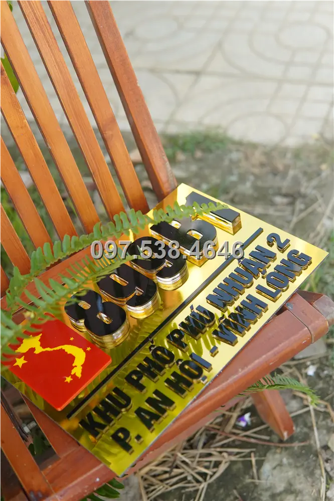 Biển Số Nhà Đẹp Hiện Đại tại Tam Điệp -Ninh Bình Kích Thước 30x20, Số Nổi 8mm, Chữ Nổi 2mm, Chất Liệu Mica, Alu , Mực Uv, Làm Theo Yêu Cầu, Miễn Phí Thiết Kế Và Miễn Phí Vận Chuyển Tận Nhà 5 Biển Số Nhà Đẹp Hiện Đại tại Tam Điệp -Ninh Bình Kích Thước 30x20, Số Nổi 8mm, Chữ Nổi 2mm, Chất Liệu Mica, Alu , Mực Uv, Làm Theo Yêu Cầu, Miễn Phí Thiết Kế Và Miễn Phí Vận Chuyển Tận Nhà - Ảnh 5