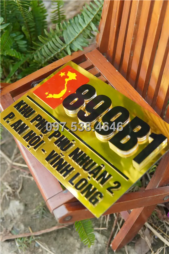 Biển Số Nhà Đẹp Hiện Đại tại Tam Điệp -Ninh Bình Kích Thước 30x20, Số Nổi 8mm, Chữ Nổi 2mm, Chất Liệu Mica, Alu , Mực Uv, Làm Theo Yêu Cầu, Miễn Phí Thiết Kế Và Miễn Phí Vận Chuyển Tận Nhà 1 Biển Số Nhà Đẹp Hiện Đại tại Tam Điệp -Ninh Bình Kích Thước 30x20, Số Nổi 8mm, Chữ Nổi 2mm, Chất Liệu Mica, Alu , Mực Uv, Làm Theo Yêu Cầu, Miễn Phí Thiết Kế Và Miễn Phí Vận Chuyển Tận Nhà
