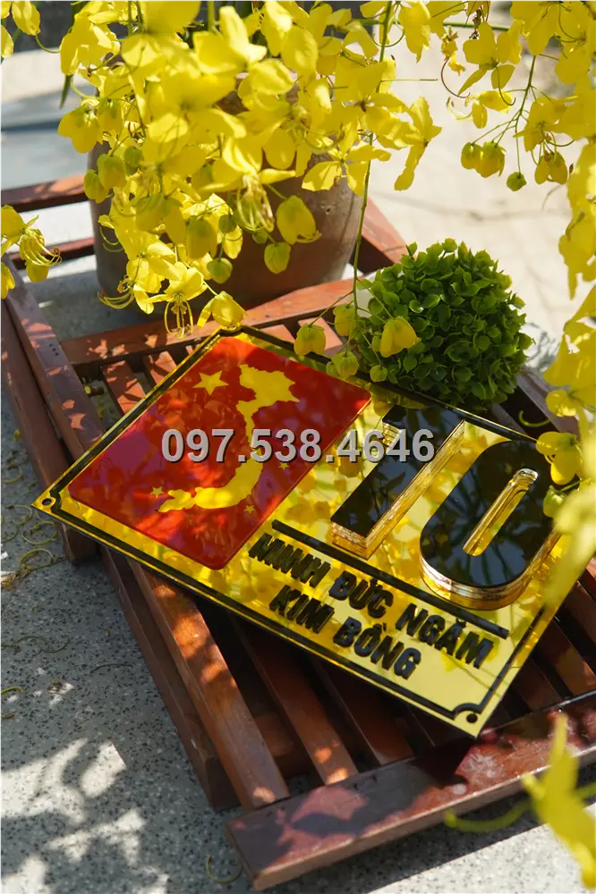 Biển Số Nhà Đẹp Hiện Đại tại Quảng Ngãi Kích Thước 30x20, Số Nổi 8mm, Chữ Nổi 2mm, Chất Liệu Mica, Alu , Mực Uv, Làm Theo Yêu Cầu, Miễn Phí Thiết Kế Và Miễn Phí Vận Chuyển Tận Nhà 1 Biển Số Nhà Đẹp Hiện Đại tại Quảng Ngãi Kích Thước 30x20, Số Nổi 8mm, Chữ Nổi 2mm, Chất Liệu Mica, Alu , Mực Uv, Làm Theo Yêu Cầu, Miễn Phí Thiết Kế Và Miễn Phí Vận Chuyển Tận Nhà