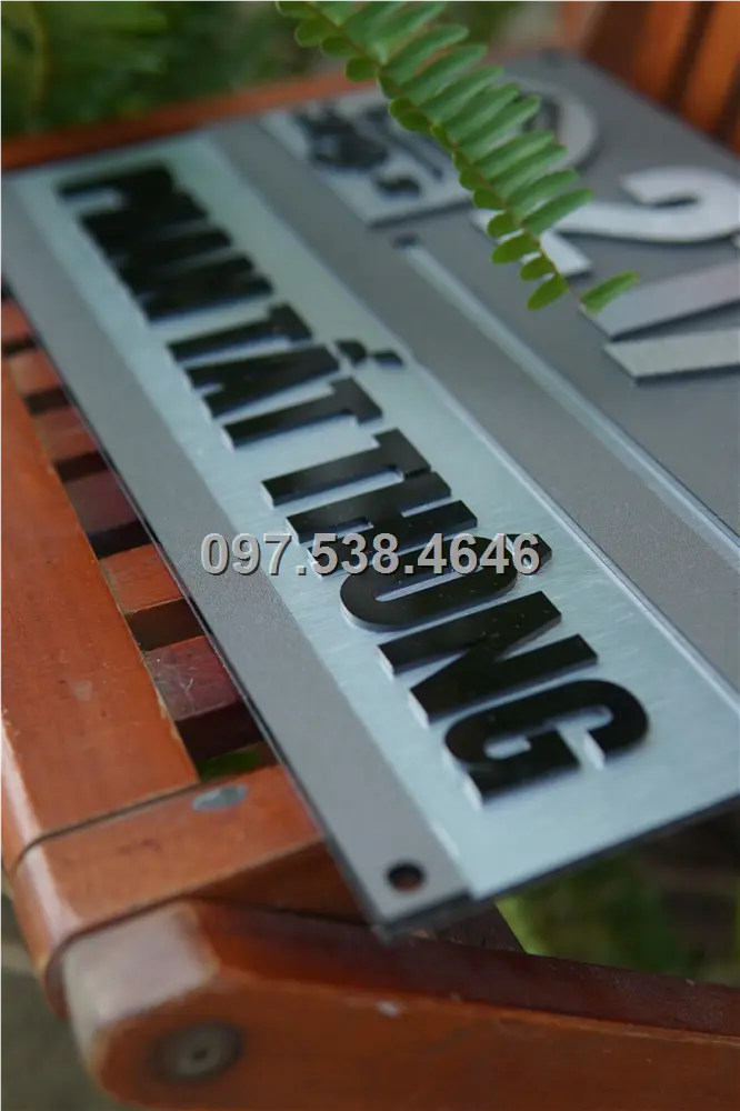 Biển Số Nhà Đẹp Hiện Đại tại Thái Bình Kích Thước 30x20, Số Nổi 8mm, Chữ Nổi 2mm, Chất Liệu Mica, Alu , Mực Uv, Làm Theo Yêu Cầu, Miễn Phí Thiết Kế Và Miễn Phí Vận Chuyển Tận Nhà 7 Biển Số Nhà Đẹp Hiện Đại tại Thái Bình
Kích Thước 30x20, Số Nổi 8mm, Chữ Nổi 2mm, Chất Liệu Mica, Alu , Mực Uv, Làm Theo Yêu Cầu, Miễn Phí Thiết Kế Và Miễn Phí Vận Chuyển Tận Nhà - Ảnh 7