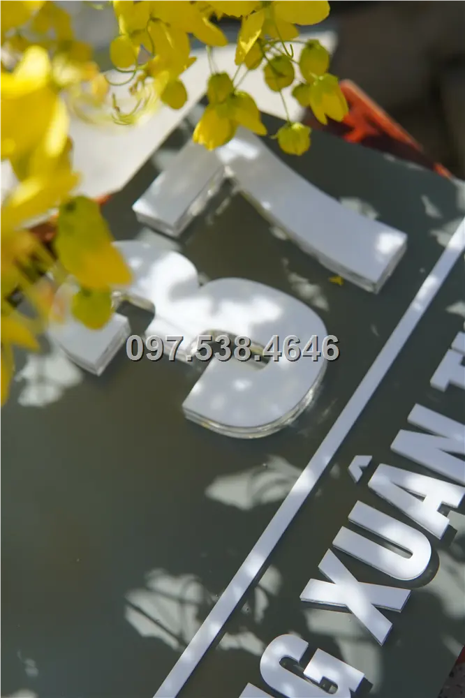 Biển Số Nhà Đẹp Hiện Đại tại Quy Nhơn (Bình Định) Kích Thước 30x20, Số Nổi 8mm, Chữ Nổi 2mm, Chất Liệu Mica, Alu , Mực Uv, Làm Theo Yêu Cầu, Miễn Phí Thiết Kế Và Miễn Phí Vận Chuyển Tận Nhà 7 Biển Số Nhà Đẹp Hiện Đại tại Quy Nhơn (Bình Định) Kích Thước 30x20, Số Nổi 8mm, Chữ Nổi 2mm, Chất Liệu Mica, Alu , Mực Uv, Làm Theo Yêu Cầu, Miễn Phí Thiết Kế Và Miễn Phí Vận Chuyển Tận Nhà - Ảnh 7