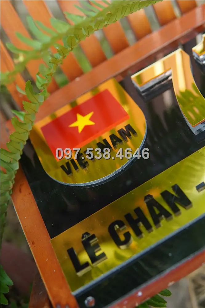 Biển Số Nhà Đẹp Hiện Đại tại Sơn La Kích Thước 30x20, Số Nổi 8mm, Chữ Nổi 2mm, Chất Liệu Mica, Alu , Mực Uv, Làm Theo Yêu Cầu, Miễn Phí Thiết Kế Và Miễn Phí Vận Chuyển Tận Nhà 5 Biển Số Nhà Đẹp Hiện Đại tại Sơn La
Kích Thước 30x20, Số Nổi 8mm, Chữ Nổi 2mm, Chất Liệu Mica, Alu , Mực Uv, Làm Theo Yêu Cầu, Miễn Phí Thiết Kế Và Miễn Phí Vận Chuyển Tận Nhà - Ảnh 5