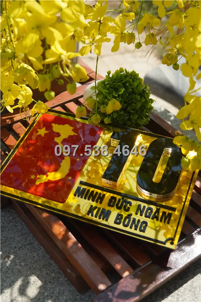 Biển Số Nhà Đẹp Hiện Đại tại Quảng Ngãi Kích Thước 30x20, Số Nổi 8mm, Chữ Nổi 2mm, Chất Liệu Mica, Alu , Mực Uv, Làm Theo Yêu Cầu, Miễn Phí Thiết Kế Và Miễn Phí Vận Chuyển Tận Nhà 6 Biển Số Nhà Đẹp Hiện Đại tại Quảng Ngãi Kích Thước 30x20, Số Nổi 8mm, Chữ Nổi 2mm, Chất Liệu Mica, Alu , Mực Uv, Làm Theo Yêu Cầu, Miễn Phí Thiết Kế Và Miễn Phí Vận Chuyển Tận Nhà - Ảnh 6
