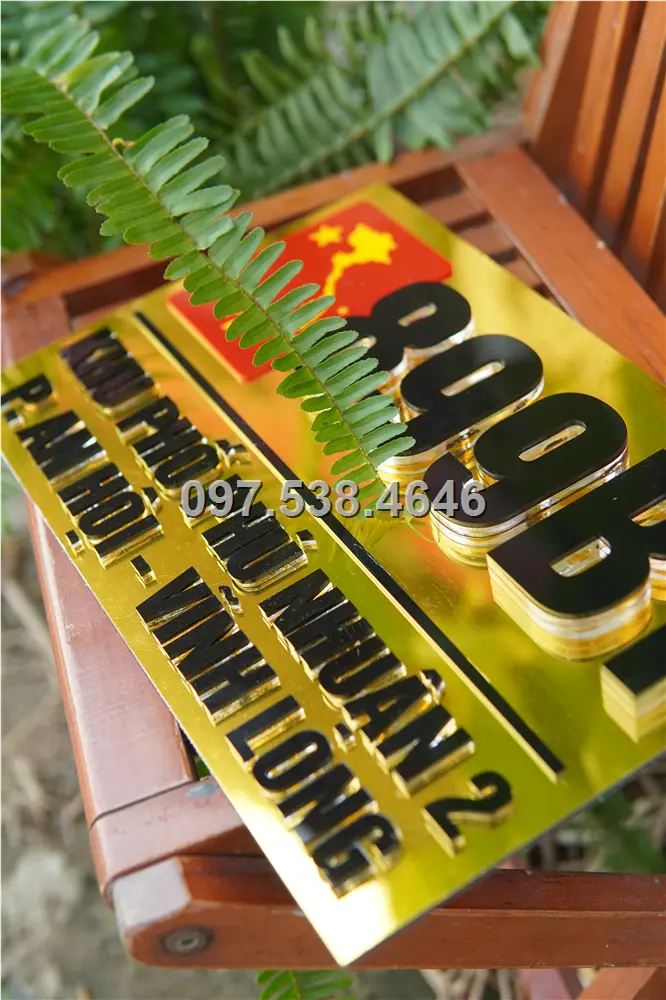 Biển Số Nhà Đẹp Hiện Đại tại Tam Điệp -Ninh Bình Kích Thước 30x20, Số Nổi 8mm, Chữ Nổi 2mm, Chất Liệu Mica, Alu , Mực Uv, Làm Theo Yêu Cầu, Miễn Phí Thiết Kế Và Miễn Phí Vận Chuyển Tận Nhà 4 Biển Số Nhà Đẹp Hiện Đại tại Tam Điệp -Ninh Bình Kích Thước 30x20, Số Nổi 8mm, Chữ Nổi 2mm, Chất Liệu Mica, Alu , Mực Uv, Làm Theo Yêu Cầu, Miễn Phí Thiết Kế Và Miễn Phí Vận Chuyển Tận Nhà - Ảnh 4