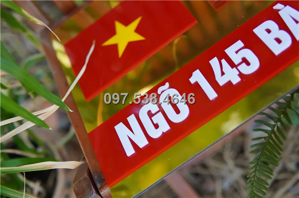 Biển Số Nhà Đẹp Hiện Đại tại Hòa Bình, Kích Thước 30x20, Số Nổi 8mm, Chữ Nổi 2mm, Chất Liệu Mica, Alu , Mực Uv, Làm Theo Yêu Cầu, Miễn Phí Thiết Kế Và Miễn Phí Vận Chuyển Tận Nhà 3 Biển Số Nhà Đẹp Hiện Đại tại Hòa Bình, Kích Thước 30x20, Số Nổi 8mm, Chữ Nổi 2mm, Chất Liệu Mica, Alu , Mực Uv, Làm Theo Yêu Cầu, Miễn Phí Thiết Kế Và Miễn Phí Vận Chuyển Tận Nhà - Ảnh 3