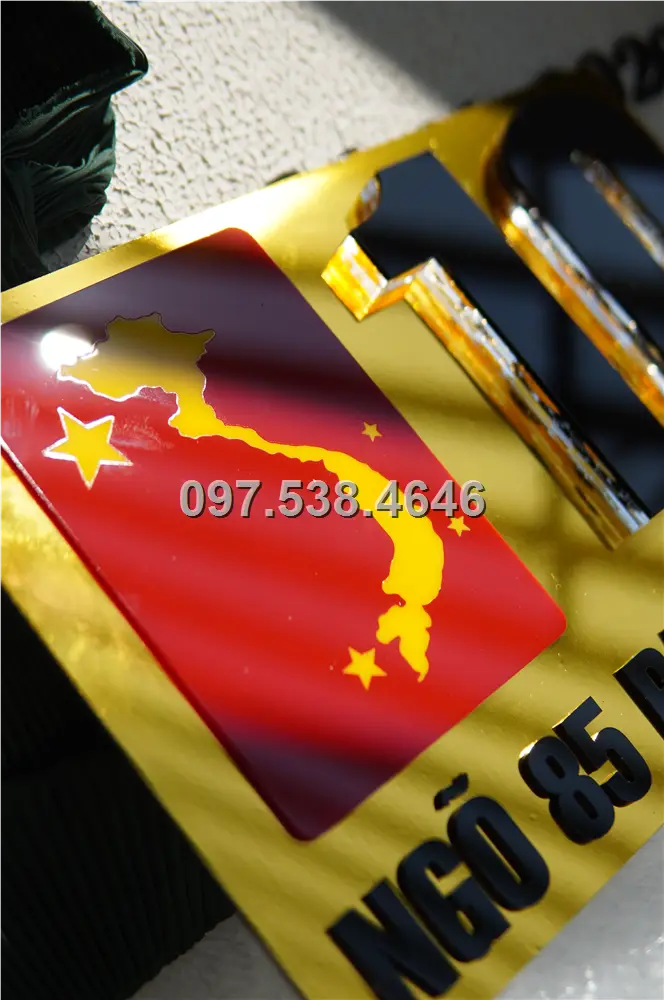 Biển Số Nhà Đẹp Hiện Đại tại Hồng Ngự (Đồng Tháp) , Kích Thước 30x20, Số Nổi 8mm, Chữ Nổi 2mm, Chất Liệu Mica, Alu , Mực Uv, Làm Theo Yêu Cầu, Miễn Phí Thiết Kế Và Miễn Phí Vận Chuyển Tận Nhà 4 Biển Số Nhà Đẹp Hiện Đại tại Hồng Ngự (Đồng Tháp)
, Kích Thước 30x20, Số Nổi 8mm, Chữ Nổi 2mm, Chất Liệu Mica, Alu , Mực Uv, Làm Theo Yêu Cầu, Miễn Phí Thiết Kế Và Miễn Phí Vận Chuyển Tận Nhà - Ảnh 4
