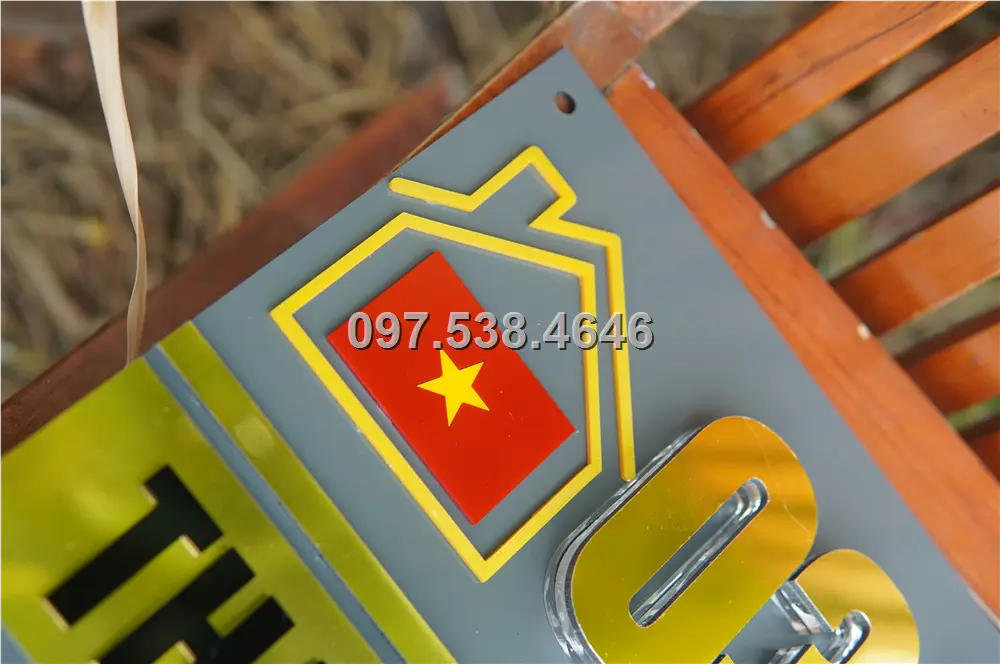 Biển Số Nhà Đẹp Hiện Đại tại Kon Tum, Kích Thước 30x20, Số Nổi 8mm, Chữ Nổi 2mm, Chất Liệu Mica, Alu , Mực Uv, Làm Theo Yêu Cầu, Miễn Phí Thiết Kế Và Miễn Phí Vận Chuyển Tận Nhà 6 Biển Số Nhà Đẹp Hiện Đại tại Kon Tum, Kích Thước 30x20, Số Nổi 8mm, Chữ Nổi 2mm, Chất Liệu Mica, Alu , Mực Uv, Làm Theo Yêu Cầu, Miễn Phí Thiết Kế Và Miễn Phí Vận Chuyển Tận Nhà - Ảnh 6