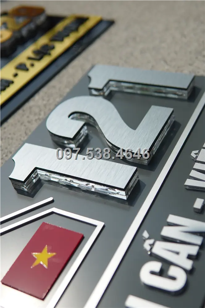 Biển Số Nhà Đẹp Hiện Đại tại Lai Châu , Kích Thước 30x20, Số Nổi 8mm, Chữ Nổi 2mm, Chất Liệu Mica, Alu , Mực Uv, Làm Theo Yêu Cầu, Miễn Phí Thiết Kế Và Miễn Phí Vận Chuyển Tận Nhà 8 Biển Số Nhà Đẹp Hiện Đại tại Lai Châu , Kích Thước 30x20, Số Nổi 8mm, Chữ Nổi 2mm, Chất Liệu Mica, Alu , Mực Uv, Làm Theo Yêu Cầu, Miễn Phí Thiết Kế Và Miễn Phí Vận Chuyển Tận Nhà - Ảnh 8