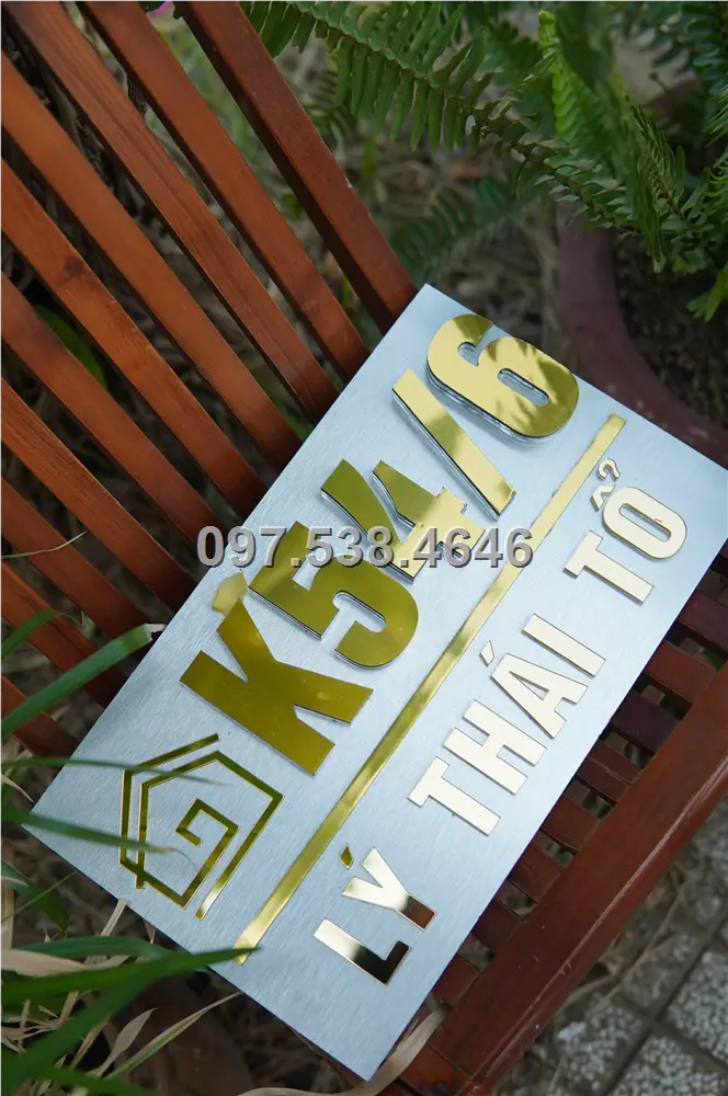 Biển Số Nhà Đẹp Hiện Đại tại Móng Cái (Quảng Ninh) , Kích Thước 30x20, Số Nổi 8mm, Chữ Nổi 2mm, Chất Liệu Mica, Alu , Mực Uv, Làm Theo Yêu Cầu, Miễn Phí Thiết Kế Và Miễn Phí Vận Chuyển Tận Nhà 3 Biển Số Nhà Đẹp Hiện Đại tại Móng Cái (Quảng Ninh) , Kích Thước 30x20, Số Nổi 8mm, Chữ Nổi 2mm, Chất Liệu Mica, Alu , Mực Uv, Làm Theo Yêu Cầu, Miễn Phí Thiết Kế Và Miễn Phí Vận Chuyển Tận Nhà - Ảnh 3