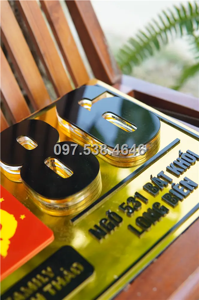 Biển Số Nhà Đẹp Hiện Đại tại Ngã Bảy (Hậu Giang) , Kích Thước 30x20, Số Nổi 8mm, Chữ Nổi 2mm, Chất Liệu Mica, Alu , Mực Uv, Làm Theo Yêu Cầu, Miễn Phí Thiết Kế Và Miễn Phí Vận Chuyển Tận Nhà 2 Biển Số Nhà Đẹp Hiện Đại tại Ngã Bảy (Hậu Giang)
, Kích Thước 30x20, Số Nổi 8mm, Chữ Nổi 2mm, Chất Liệu Mica, Alu , Mực Uv, Làm Theo Yêu Cầu, Miễn Phí Thiết Kế Và Miễn Phí Vận Chuyển Tận Nhà - Ảnh 2