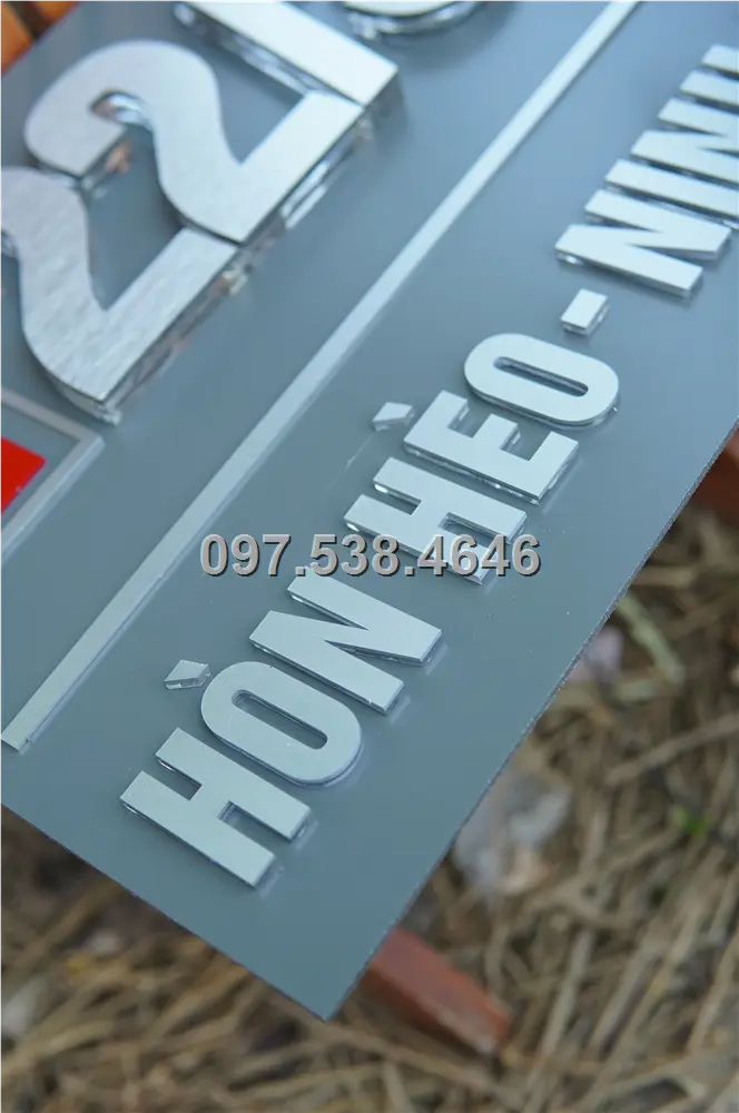 Biển Số Nhà Đẹp Hiện Đại tại Nam Định . Kích Thước 30x20, Số Nổi 8mm, Chữ Nổi 2mm, Chất Liệu Mica, Alu , Mực Uv, Làm Theo Yêu Cầu, Miễn Phí Thiết Kế Và Miễn Phí Vận Chuyển Tận Nhà 3 Biển Số Nhà Đẹp Hiện Đại tại Nam Định . Kích Thước 30x20, Số Nổi 8mm, Chữ Nổi 2mm, Chất Liệu Mica, Alu , Mực Uv, Làm Theo Yêu Cầu, Miễn Phí Thiết Kế Và Miễn Phí Vận Chuyển Tận Nhà - Ảnh 3
