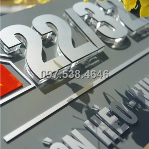 Biển Số Nhà Đẹp Hiện Đại tại Nam Định . Kích Thước 30x20, Số Nổi 8mm, Chữ Nổi 2mm, Chất Liệu Mica, Alu , Mực Uv, Làm Theo Yêu Cầu, Miễn Phí Thiết Kế Và Miễn Phí Vận Chuyển Tận Nhà