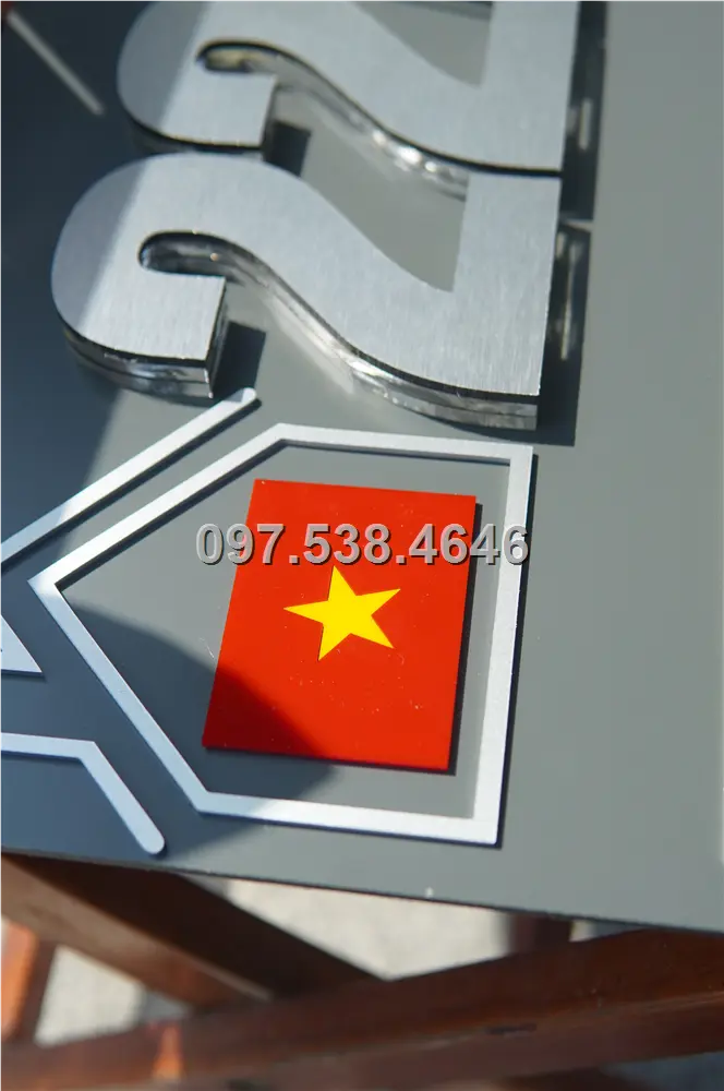 Biển Số Nhà Đẹp Hiện Đại tại Nam Định . Kích Thước 30x20, Số Nổi 8mm, Chữ Nổi 2mm, Chất Liệu Mica, Alu , Mực Uv, Làm Theo Yêu Cầu, Miễn Phí Thiết Kế Và Miễn Phí Vận Chuyển Tận Nhà 7 Biển Số Nhà Đẹp Hiện Đại tại Nam Định . Kích Thước 30x20, Số Nổi 8mm, Chữ Nổi 2mm, Chất Liệu Mica, Alu , Mực Uv, Làm Theo Yêu Cầu, Miễn Phí Thiết Kế Và Miễn Phí Vận Chuyển Tận Nhà - Ảnh 7