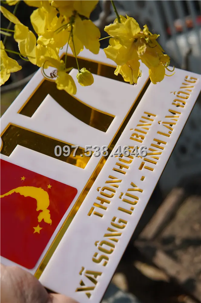 Biển Số Nhà Đẹp Hiện Đại tại Phổ Yên (Thái Nguyên) Kích Thước 30x20, Số Nổi 8mm, Chữ Nổi 2mm, Chất Liệu Mica, Alu , Mực Uv, Làm Theo Yêu Cầu, Miễn Phí Thiết Kế Và Miễn Phí Vận Chuyển Tận Nhà 5 Biển Số Nhà Đẹp Hiện Đại tại Phổ Yên (Thái Nguyên) Kích Thước 30x20, Số Nổi 8mm, Chữ Nổi 2mm, Chất Liệu Mica, Alu , Mực Uv, Làm Theo Yêu Cầu, Miễn Phí Thiết Kế Và Miễn Phí Vận Chuyển Tận Nhà - Ảnh 5