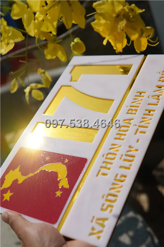 Biển Số Nhà Đẹp Hiện Đại tại Phổ Yên (Thái Nguyên) Kích Thước 30x20, Số Nổi 8mm, Chữ Nổi 2mm, Chất Liệu Mica, Alu , Mực Uv, Làm Theo Yêu Cầu, Miễn Phí Thiết Kế Và Miễn Phí Vận Chuyển Tận Nhà 1 Biển Số Nhà Đẹp Hiện Đại tại Phổ Yên (Thái Nguyên) Kích Thước 30x20, Số Nổi 8mm, Chữ Nổi 2mm, Chất Liệu Mica, Alu , Mực Uv, Làm Theo Yêu Cầu, Miễn Phí Thiết Kế Và Miễn Phí Vận Chuyển Tận Nhà