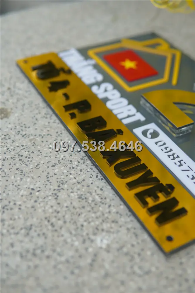 Biển Số Nhà Đẹp Hiện Đại tại Rạch Giá -Kiên Giang , Kích Thước 30x20, Số Nổi 8mm, Chữ Nổi 2mm, Chất Liệu Mica, Alu , Mực Uv, Làm Theo Yêu Cầu, Miễn Phí Thiết Kế Và Miễn Phí Vận Chuyển Tận Nhà 7 Biển Số Nhà Đẹp Hiện Đại tại Rạch Giá -Kiên Giang
, Kích Thước 30x20, Số Nổi 8mm, Chữ Nổi 2mm, Chất Liệu Mica, Alu , Mực Uv, Làm Theo Yêu Cầu, Miễn Phí Thiết Kế Và Miễn Phí Vận Chuyển Tận Nhà - Ảnh 7