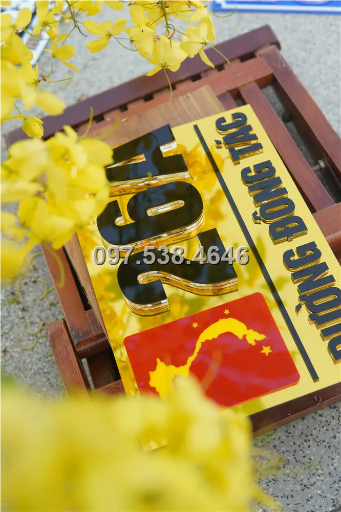 Biển Số Nhà Đẹp Hiện Đại tại Sa Đéc -Đồng Tháp Kích Thước 30x20, Số Nổi 8mm, Chữ Nổi 2mm, Chất Liệu Mica, Alu , Mực Uv, Làm Theo Yêu Cầu, Miễn Phí Thiết Kế Và Miễn Phí Vận Chuyển Tận Nhà 10 Biển Số Nhà Đẹp Hiện Đại tại Sa Đéc -Đồng Tháp
Kích Thước 30x20, Số Nổi 8mm, Chữ Nổi 2mm, Chất Liệu Mica, Alu , Mực Uv, Làm Theo Yêu Cầu, Miễn Phí Thiết Kế Và Miễn Phí Vận Chuyển Tận Nhà - Ảnh 10