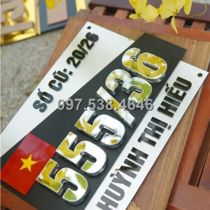 Biển Số Nhà Đẹp Hiện Đại tại Sa Đéc -Đồng Tháp
Kích Thước 30x20, Số Nổi 8mm, Chữ Nổi 2mm, Chất Liệu Mica, Alu , Mực Uv, Làm Theo Yêu Cầu, Miễn Phí Thiết Kế Và Miễn Phí Vận Chuyển Tận Nhà