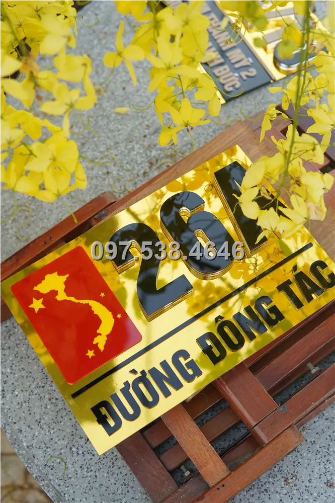 Biển Số Nhà Đẹp Hiện Đại tại Sầm Sơn -Thanh Hóa , Kích Thước 30x20, Số Nổi 8mm, Chữ Nổi 2mm, Chất Liệu Mica, Alu , Mực Uv, Làm Theo Yêu Cầu, Miễn Phí Thiết Kế Và Miễn Phí Vận Chuyển Tận Nhà 3 Biển Số Nhà Đẹp Hiện Đại tại Sầm Sơn -Thanh Hóa
, Kích Thước 30x20, Số Nổi 8mm, Chữ Nổi 2mm, Chất Liệu Mica, Alu , Mực Uv, Làm Theo Yêu Cầu, Miễn Phí Thiết Kế Và Miễn Phí Vận Chuyển Tận Nhà - Ảnh 3