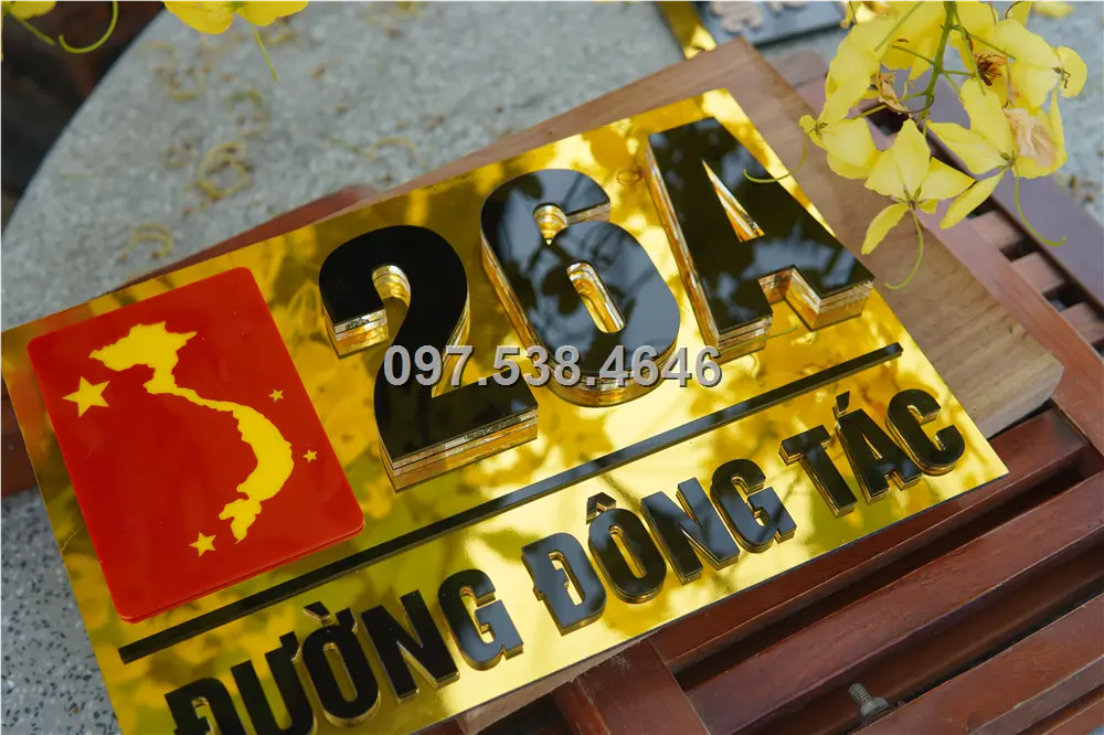 Biển Số Nhà Đẹp Hiện Đại tại Sóc Trăng , Kích Thước 30x20, Số Nổi 8mm, Chữ Nổi 2mm, Chất Liệu Mica, Alu , Mực Uv, Làm Theo Yêu Cầu, Miễn Phí Thiết Kế Và Miễn Phí Vận Chuyển Tận Nhà 5 Biển Số Nhà Đẹp Hiện Đại tại Sóc Trăng
, Kích Thước 30x20, Số Nổi 8mm, Chữ Nổi 2mm, Chất Liệu Mica, Alu , Mực Uv, Làm Theo Yêu Cầu, Miễn Phí Thiết Kế Và Miễn Phí Vận Chuyển Tận Nhà - Ảnh 5