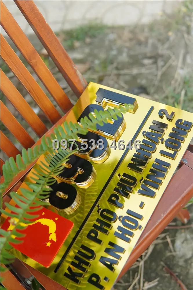 Biển Số Nhà Đẹp Hiện Đại tại Sông Công Thái Nguyên , Kích Thước 30x20, Số Nổi 8mm, Chữ Nổi 2mm, Chất Liệu Mica, Alu , Mực Uv, Làm Theo Yêu Cầu, Miễn Phí Thiết Kế Và Miễn Phí Vận Chuyển Tận Nhà 1 Biển Số Nhà Đẹp Hiện Đại tại Sông Công Thái Nguyên , Kích Thước 30x20, Số Nổi 8mm, Chữ Nổi 2mm, Chất Liệu Mica, Alu , Mực Uv, Làm Theo Yêu Cầu, Miễn Phí Thiết Kế Và Miễn Phí Vận Chuyển Tận Nhà