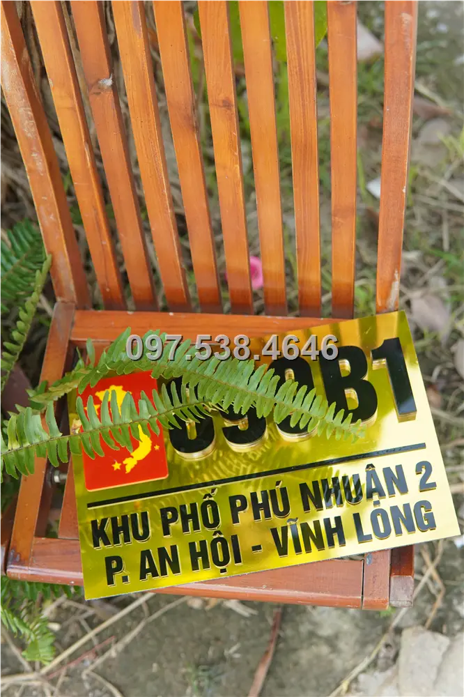 Biển Số Nhà Đẹp Hiện Đại tại Sông Công Thái Nguyên , Kích Thước 30x20, Số Nổi 8mm, Chữ Nổi 2mm, Chất Liệu Mica, Alu , Mực Uv, Làm Theo Yêu Cầu, Miễn Phí Thiết Kế Và Miễn Phí Vận Chuyển Tận Nhà 5 Biển Số Nhà Đẹp Hiện Đại tại Sông Công Thái Nguyên , Kích Thước 30x20, Số Nổi 8mm, Chữ Nổi 2mm, Chất Liệu Mica, Alu , Mực Uv, Làm Theo Yêu Cầu, Miễn Phí Thiết Kế Và Miễn Phí Vận Chuyển Tận Nhà - Ảnh 5