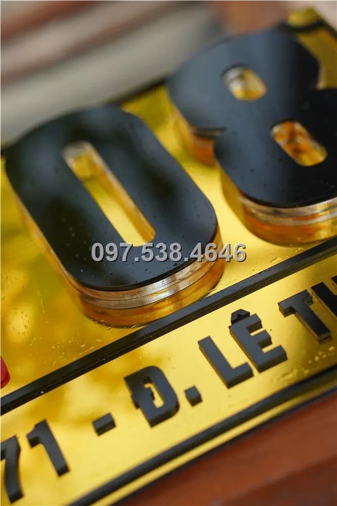 Biển Số Nhà Đẹp Hiện Đại tại Việt Trì , Phú Thọ Kích Thước 30x20, Số Nổi 8mm, Chữ Nổi 2mm, Chất Liệu Mica, Alu , Mực Uv, Làm Theo Yêu Cầu, Miễn Phí Thiết Kế Và Miễn Phí Vận Chuyển Tận Nhà 10 Biển Số Nhà Đẹp Hiện Đại tại Việt Trì , Phú Thọ
Kích Thước 30x20, Số Nổi 8mm, Chữ Nổi 2mm, Chất Liệu Mica, Alu , Mực Uv, Làm Theo Yêu Cầu, Miễn Phí Thiết Kế Và Miễn Phí Vận Chuyển Tận Nhà - Ảnh 10