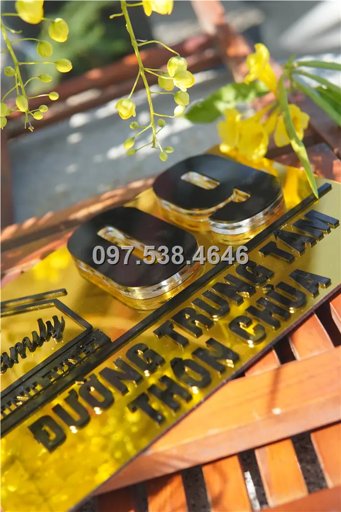 Biển Số Nhà Đẹp Hiện Đại tại Yên Bái Kích Thước 30x20, Số Nổi 8mm, Chữ Nổi 2mm, Chất Liệu Mica, Alu , Mực Uv, Làm Theo Yêu Cầu, Miễn Phí Thiết Kế Và Miễn Phí Vận Chuyển Tận Nhà 11 Biển Số Nhà Đẹp Hiện Đại tại Yên Bái Kích Thước 30x20, Số Nổi 8mm, Chữ Nổi 2mm, Chất Liệu Mica, Alu , Mực Uv, Làm Theo Yêu Cầu, Miễn Phí Thiết Kế Và Miễn Phí Vận Chuyển Tận Nhà - Ảnh 11