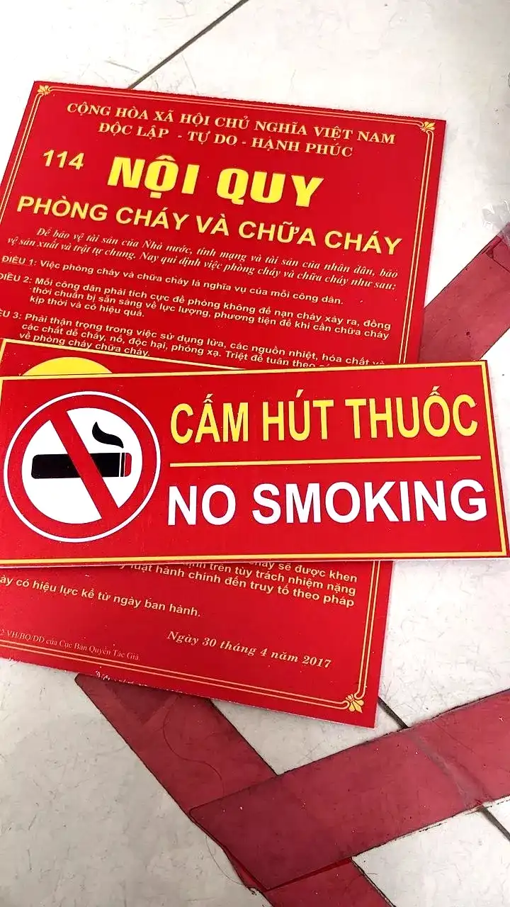 Bộ 2 Bảng Nội Quy Và Tiêu Lệnh PCCC Riêng Bằng MICA Trong Suốt Bền,không Rỉ Sét,thẩm Mỹ Cao,kt 30x40 2 Bộ 2 Bảng Nội Quy Và Tiêu Lệnh PCCC Riêng Bằng MICA Trong Suốt Bền,không Rỉ Sét,thẩm Mỹ Cao,kt 30x40 1